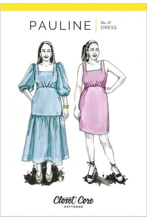 Sewing Pattern Pauline Dress Women 0-20 Dresses