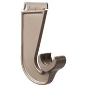 Closet Culture by Knape & Vogt 3 in. Champagne Nickel Snap-in Closet Hook