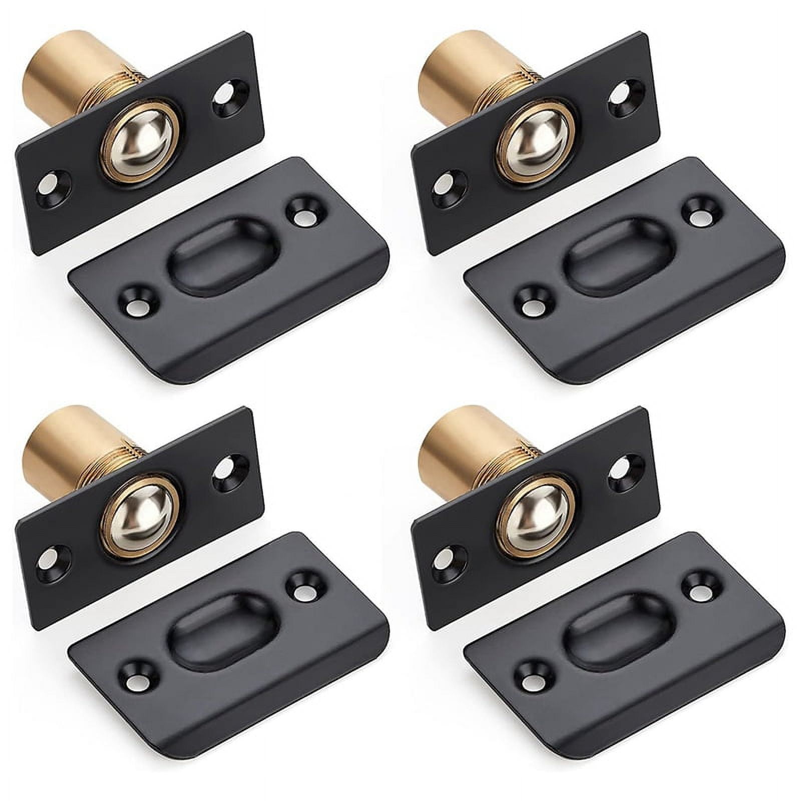 Closet Door Ball Catch, Door Ball Catches for Interior Doors, Black