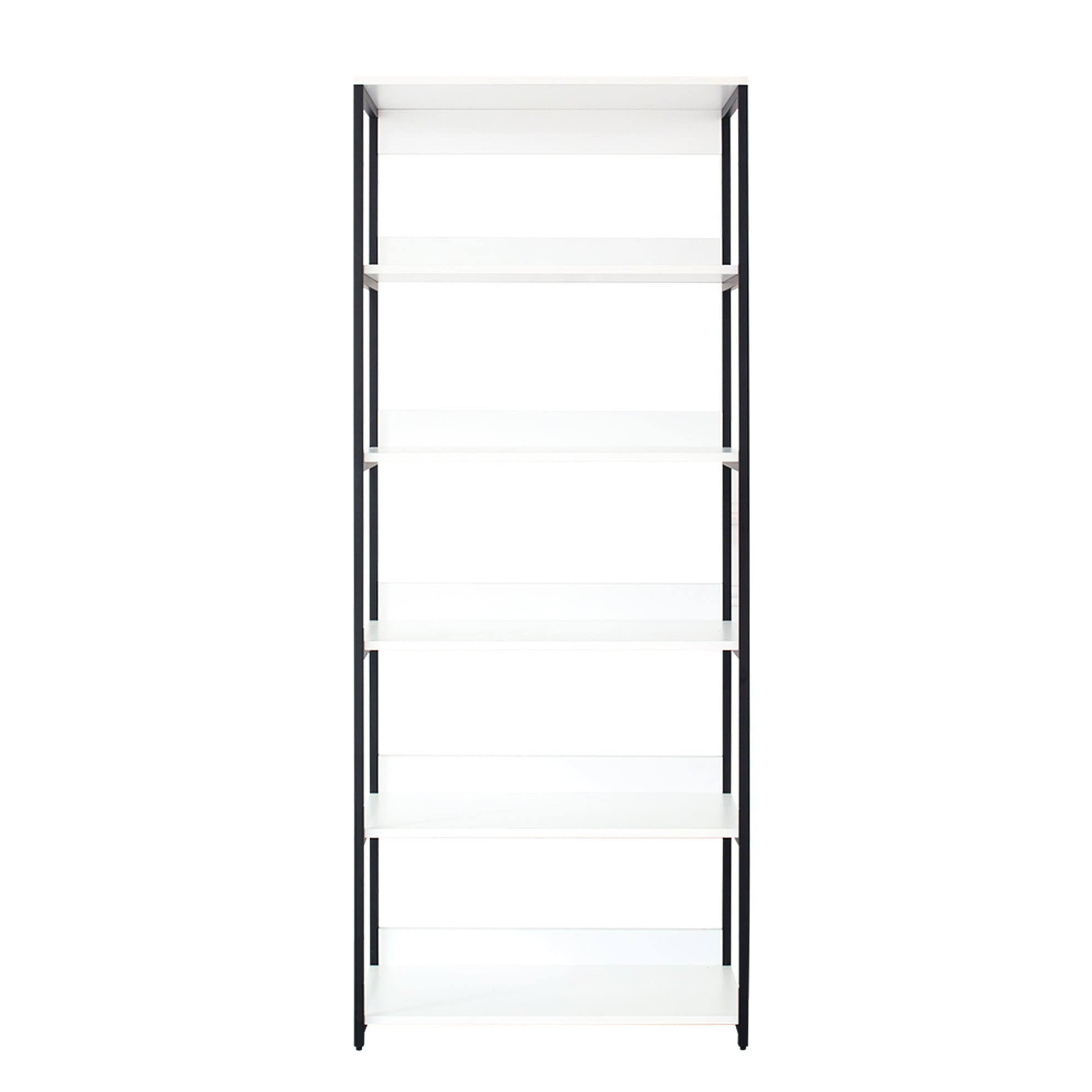 Closet With Five Shelves - Powder Coated Metal, Deep Storage Compartments, Water & Heat Materials, Stain Scratch Finish, E0 Grade Board, Double Thickness , Modular Assembly Finish Corrosion