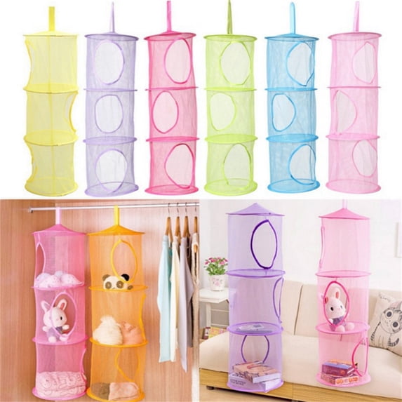 Closet Hanging Organizer, Storage Closet Organizer, Collapsible Storage Bins, 10.6*29.5in Shelving, Yellow, OrganizersandStorage,inCloset Storage, 1 Pc