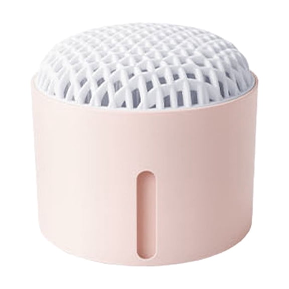 Closet Moisture Absorber, Reusable Humidity Dehumidifier Tabletop Box for Home, Basement, Bathroom, RV, Bedroom, Tabletop Dehumidification (Pink,4.1x4.1x3.7 in)