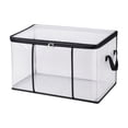 thumbnail image 1 of Closet Organization and Storage, Clear Storage Box 24X17X14 in for Under Bed Use, Clothes Storage for Closet Sweaters and Seasonal Garments, Stackable Storage Organizer for, 1 of 6