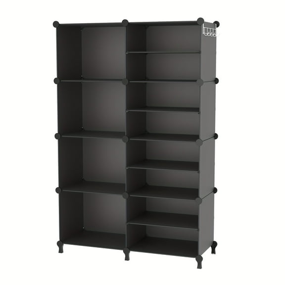 Closet Organizer 8 Cube Storage Shelves Closet Clothes Organizers And Storage Stackable Cubby Shelving For Closet Bedroom Living Room Office