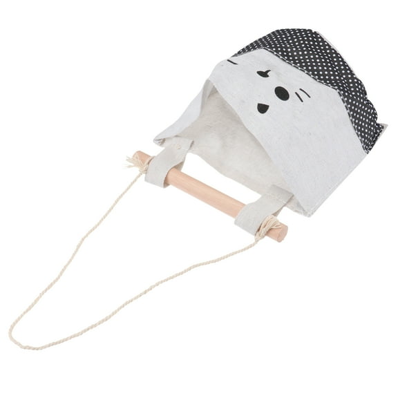 MIPCASE Multi Hanging Storage Bag Closet Organizer with Wooden Bar for Wall Mount and Recliner