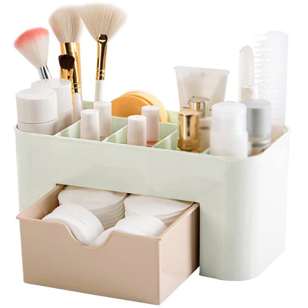Closet Organizers And Storage desk cosmetic Plastic desktop storage multifunctional drawer box