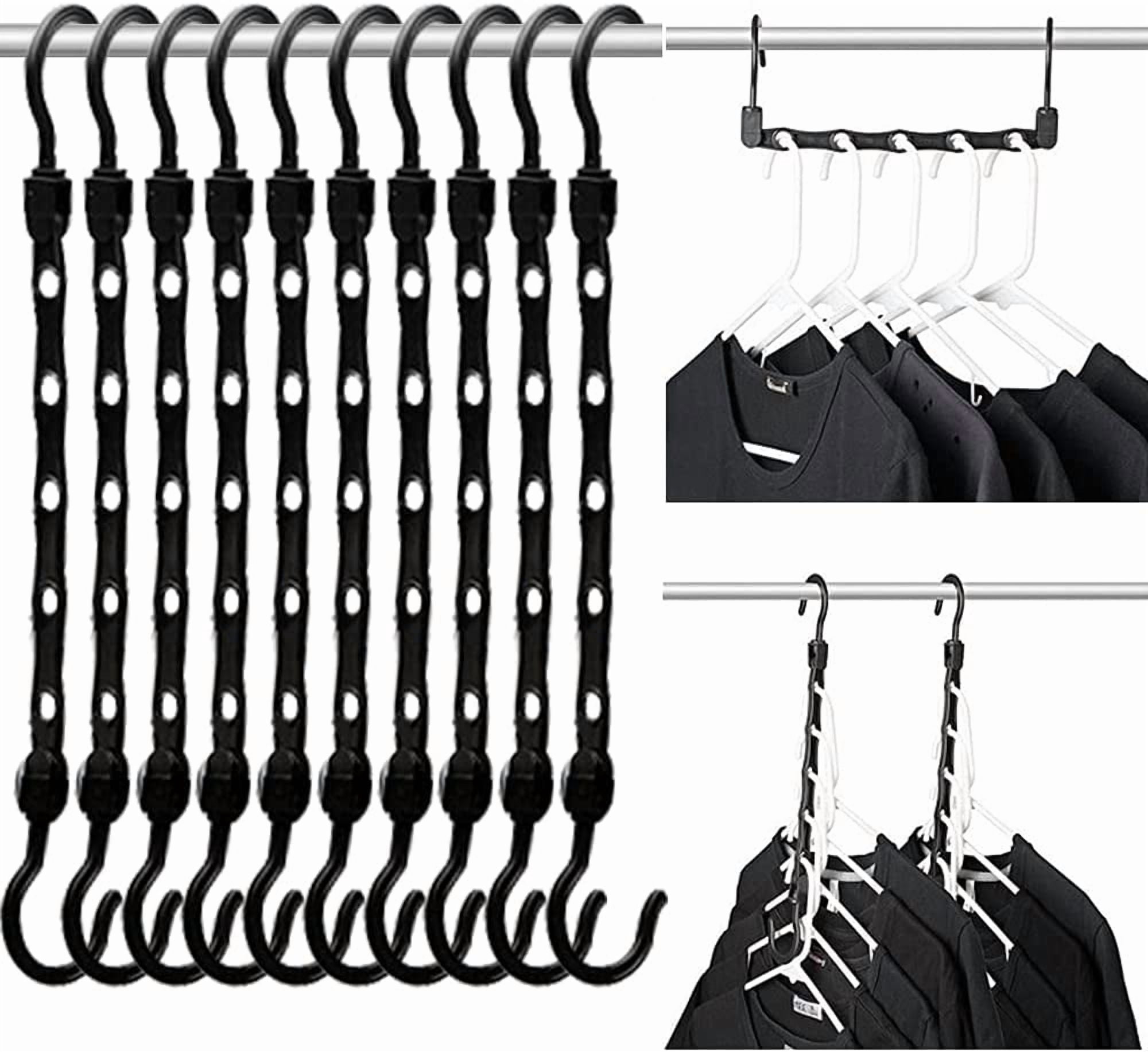 Closet Organizers and Storage,10Pack Space Saver Hangers, Sturdy