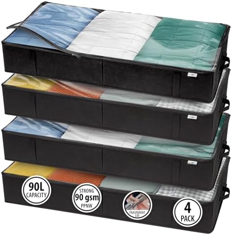 Curated visual reference: Fresh Look at Closet Organizers And Storage Maximize Space With Under Bed Storage