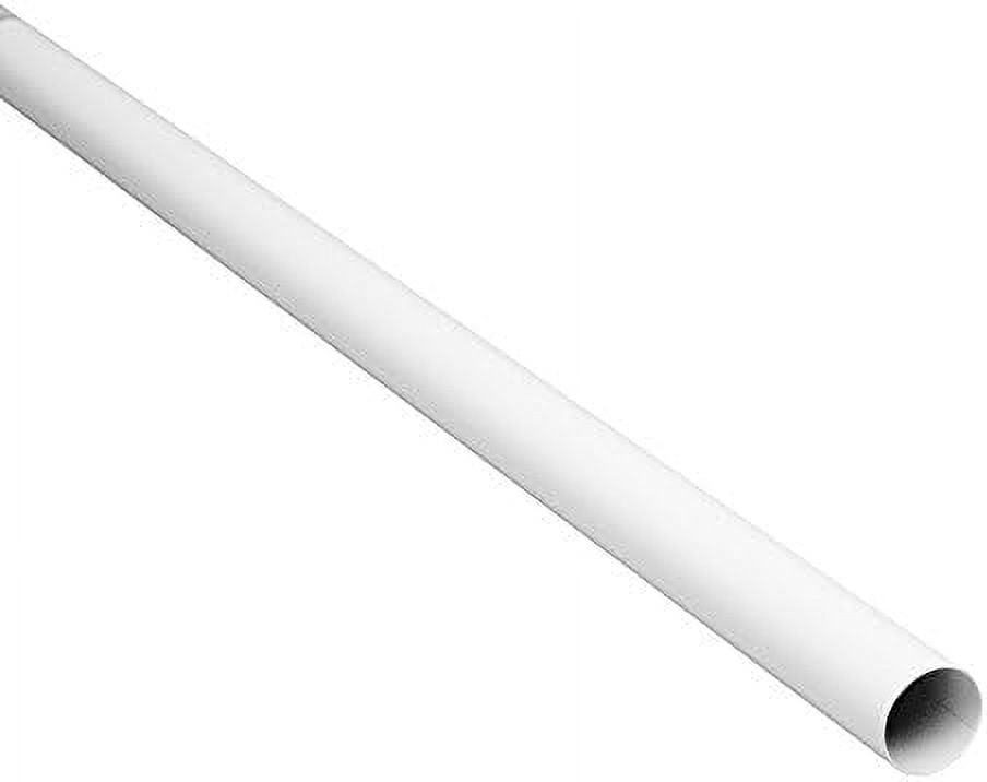 Closet Pole, 48Inch, White