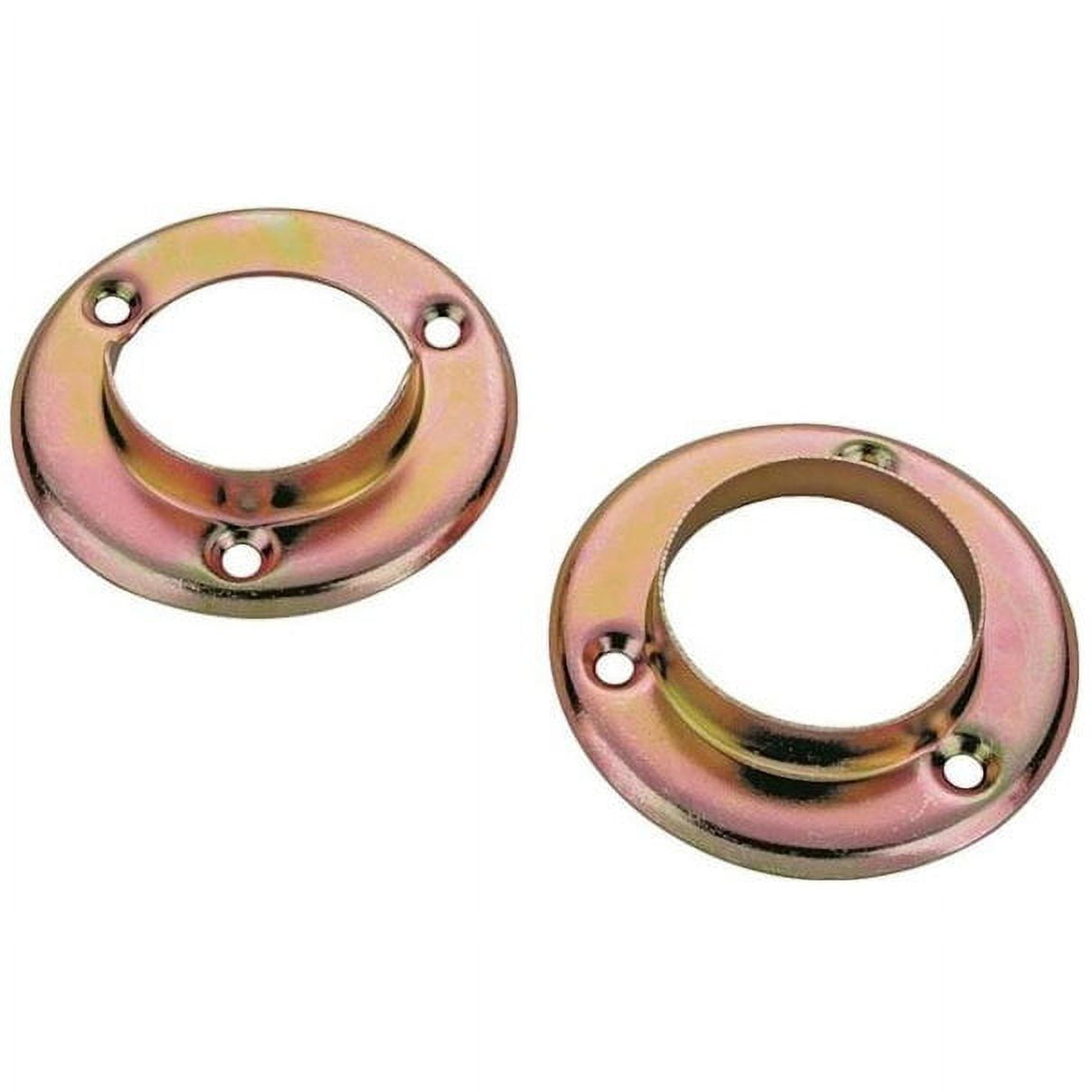 Closet Pole Hanger Bracket 1 3/8" in ,5 Pack