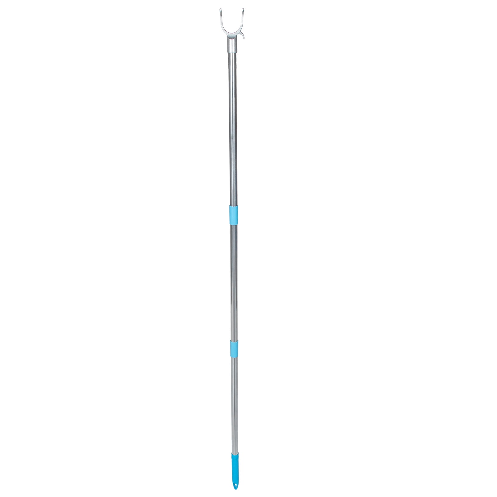 Closet Pole with Utility Hook, Long Reach Reach Hooks Clothesline Pole