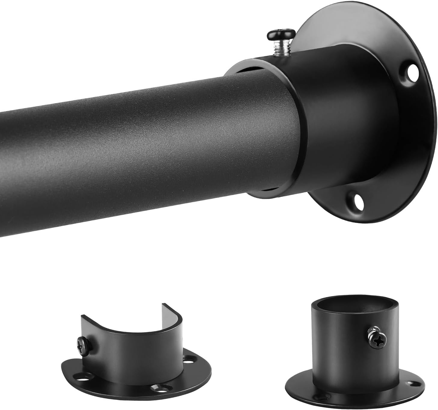 Closet Rod - 17-100 Inches, 1.3 Inch Diameter Heavy Duty Closet Rods ...