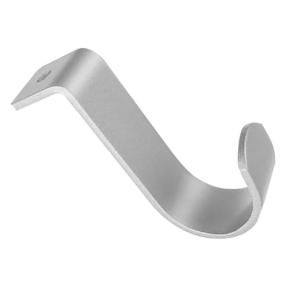 Closet Rod Bracket,Wall Mount Support Holder,Pole Mount Hardware,2.5 Inch Heavy Duty Metal Wall Mounted Closet Rod Bracket Sturdy Support Frame for Living Room Bedroom Clothes Hanger,Silver