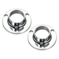 thumbnail image 1 of Closet Rod Flange 22mm/0.87“ Dia.  Wardrobe Socket Bracket Support Holder for Pipe 2 Pcs, 1 of 5