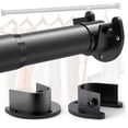 thumbnail image 1 of Supforce Closet Rods for Hanging Clothes,17-68in Stepless Adjustable Closet Rod,1.3in Diameter Heavy Duty Closet Hanging Rod, Matte Black, 1 of 9