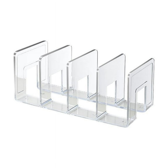 Closet Shelf Divider (Pantry Divider, Wire Shelf Separator), Acrylic Closet Bag Storage Divider, Non-Detachable Cupboard Shelf Rack, Shelf Dividers, Storage Solutions, Bedroom Storage, by Kingtowag