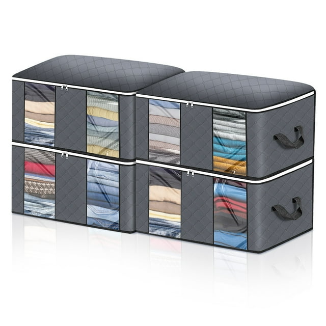 Closet Storage Bags Organizers, Large Clothing Storage Bags with