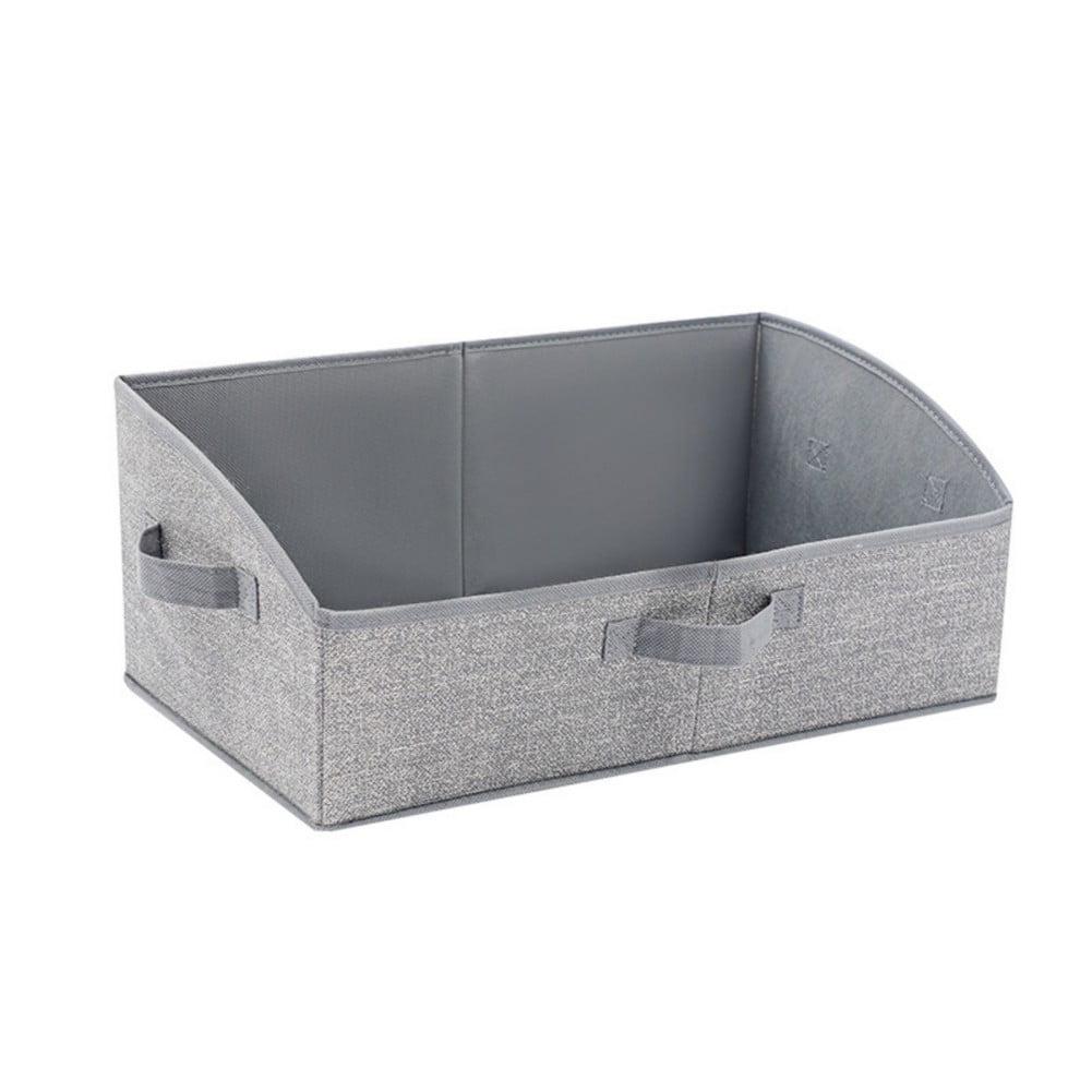 Closet Storage Bins Trapezoid Storage Baskets for Shelf, Fabric Bins