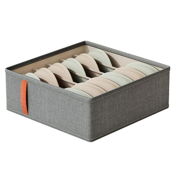 TACILIP Closet Storage, Bra Sock Drawer Organizers For Women,Clothes Storage Bedroom Closet Dresser Nursery Clothing Storage Organizers Box For Lingerie, Panties, Socks, Briefs,Ties, O, Room Storage