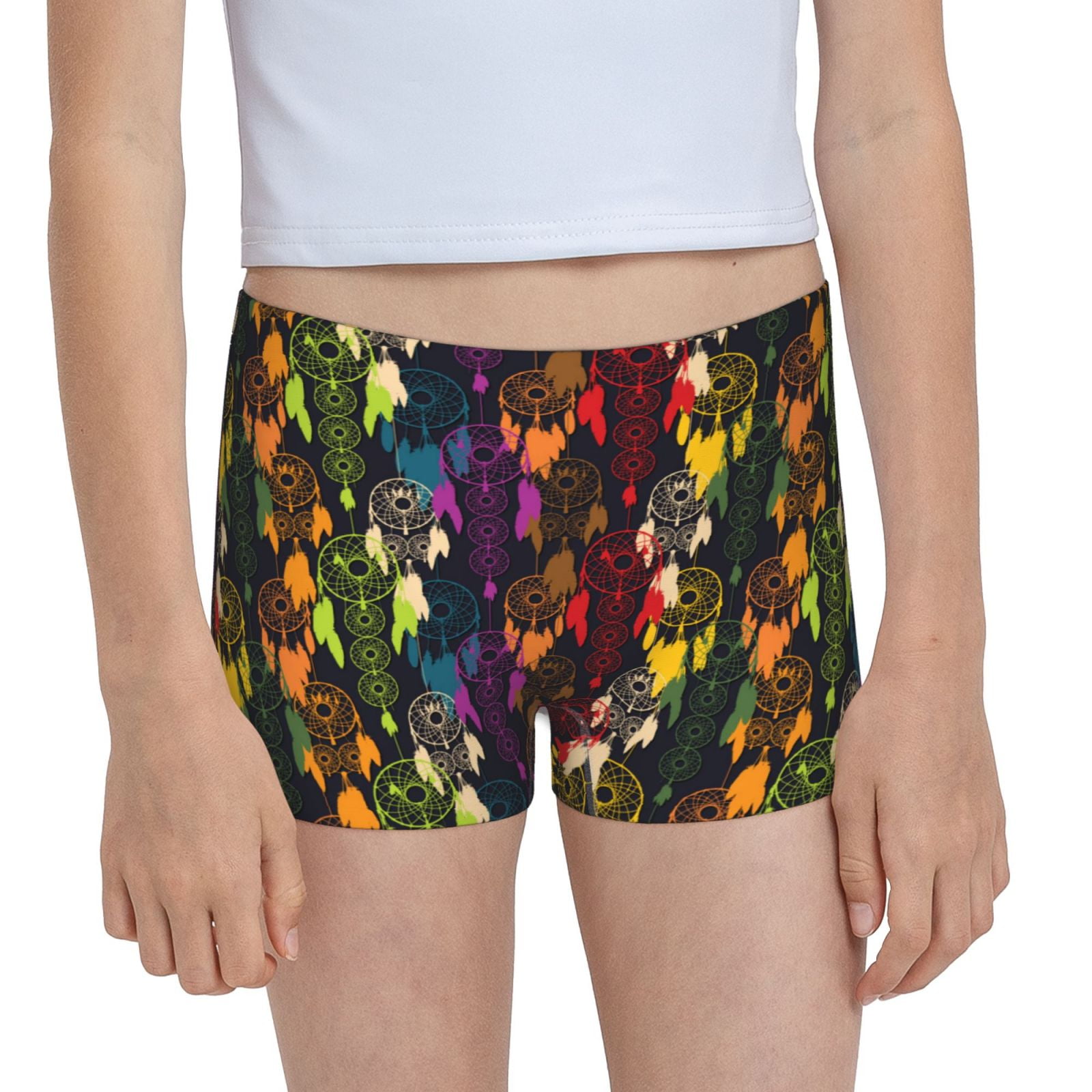 Easygdp Colorful Dreamcatcher Girls Hipster Cotton Underwear Little