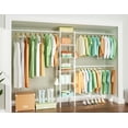 Closet Storage Organizer System, 6 Tiers Heavy Duty Metal Garment Rack