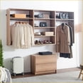 thumbnail image 1 of Closet Systems, Modern Modular Wall Mounted Oak Wood with Storage | Oak | Wood, 1 of 11