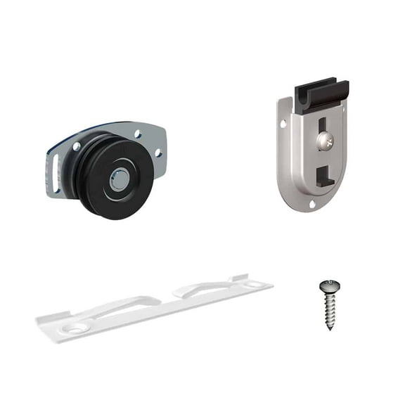 Closet door rollers kit for SLIDUP 130 for 1 door up to 155 lbs