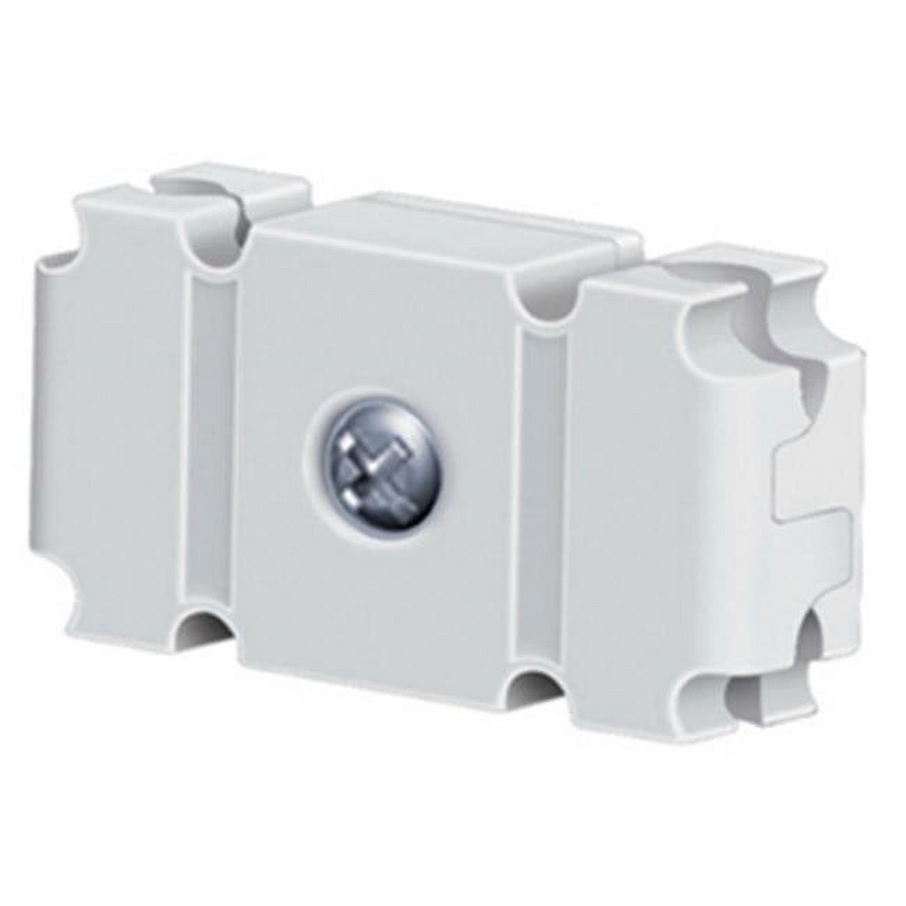 ClosetMaid 1002 Universal Joiner Plate Resin White Shelving Accessory