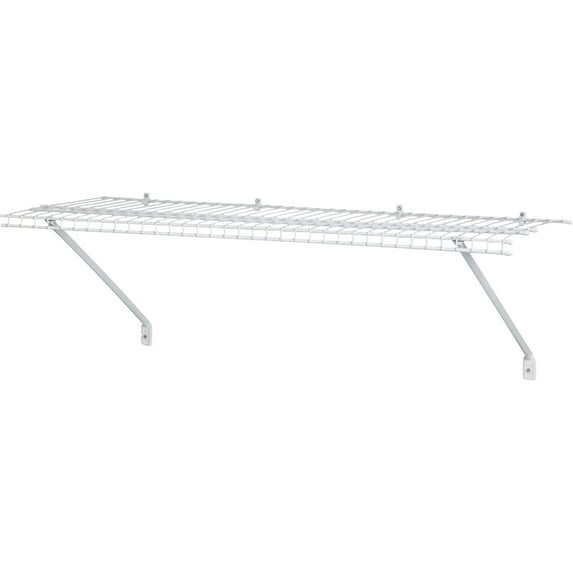 ClosetMaid® 102100 Multipurpose Organizer Shelf Kit, White, 2' x 12"