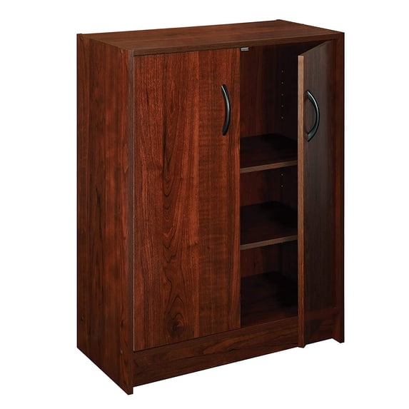 ClosetMaid 1307 Stackable 2-Door Organizer, Dark Cherry — Residential Use, Standard Application
