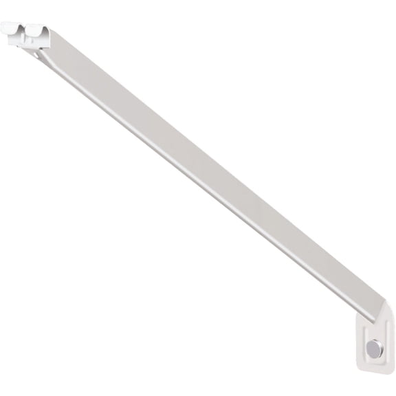12-pack ClosetMaid Support Bracket for 16-Inch Wire Shelving - Shelf Bracket - 12 Pack, White Home & Garage Storage, Stackable Design