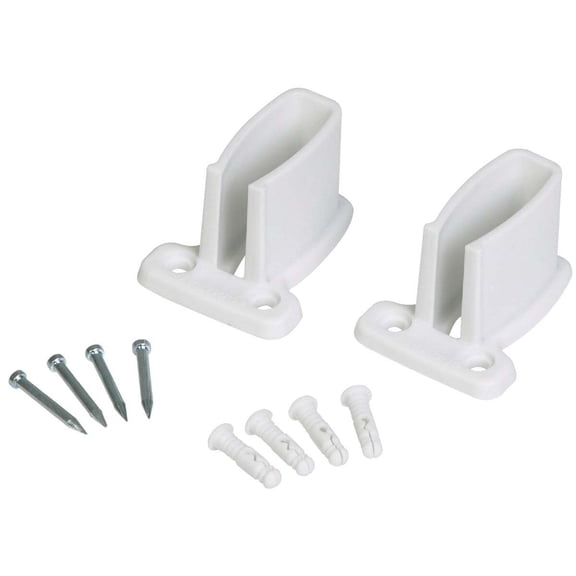 ClosetMaid White Wire Shelf Wall Brackets (12-Pack) 2178200