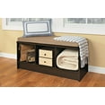 ClosetMaid® 3Cube Entryway Storage Bench, Espresso