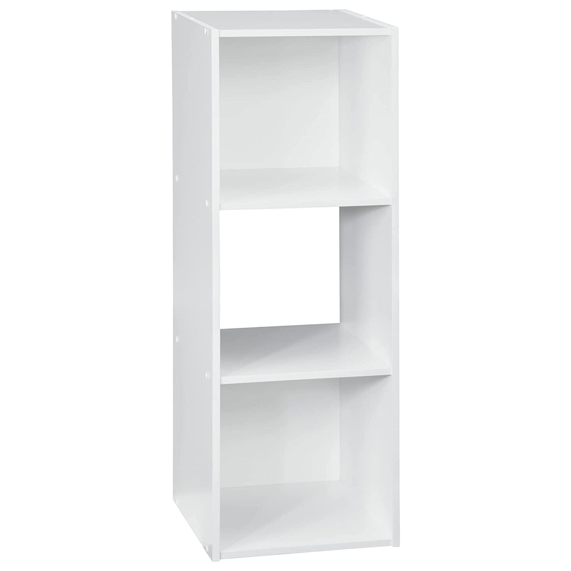 ClosetMaid 44 in. H x 30 in. W x 14 in. D White Wood 3-Cube Storage  Organizer 13502 - The Home Depot