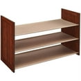 ClosetMaid 3Tier Fabric Shoe Organizer, Dark Cherry