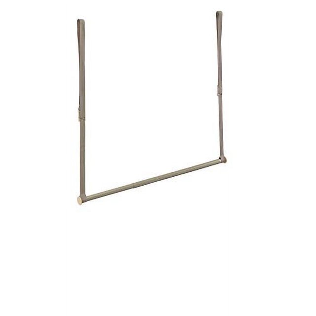 ClosetMaid 31220 Double Hang Closet Rod, Nickel