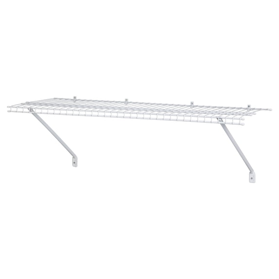 ClosetMaid 4 Ft. W. x 12 In. D Ventilated Shelf Kit, White