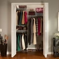 ClosetMaid 5 Ft. Shelf & Rod Closet System