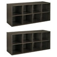 thumbnail image 1 of ClosetMaid 5081 8 Box Closet Shoe Organizing Storage Station, Espresso (2 Pack), 1 of 8