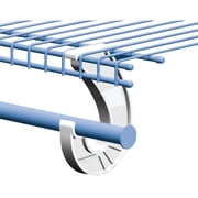 ClosetMaid 5629 Support for SuperSlide Hanging Bar, White 3-Pack