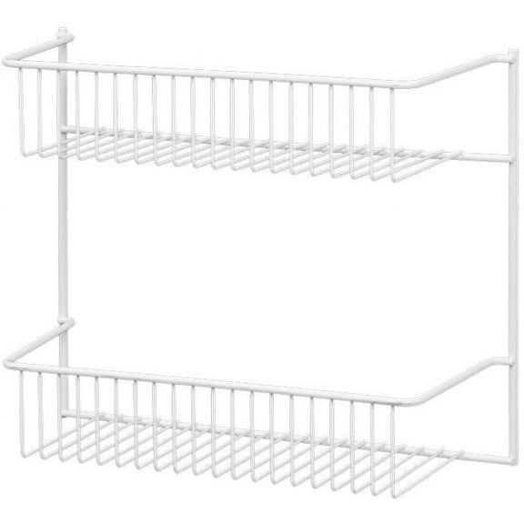 ClosetMaid 8002 2-Tier Wall Rack, 12-Inch Wide