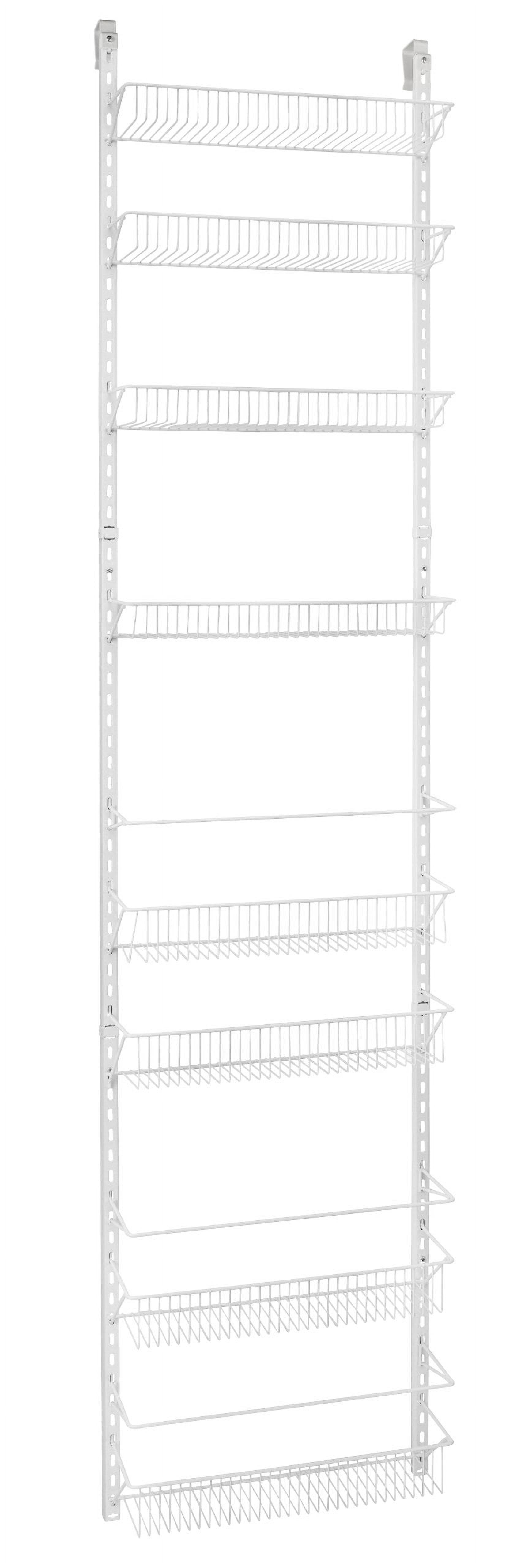 ClosetMaid Adjustable Organizer Rack with Baskets Wall or Over Door ...