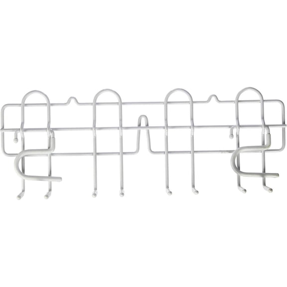 ClosetMaid Broom & Mop Holder - Epoxy Coated Steel, Over The Door - Pack of 1