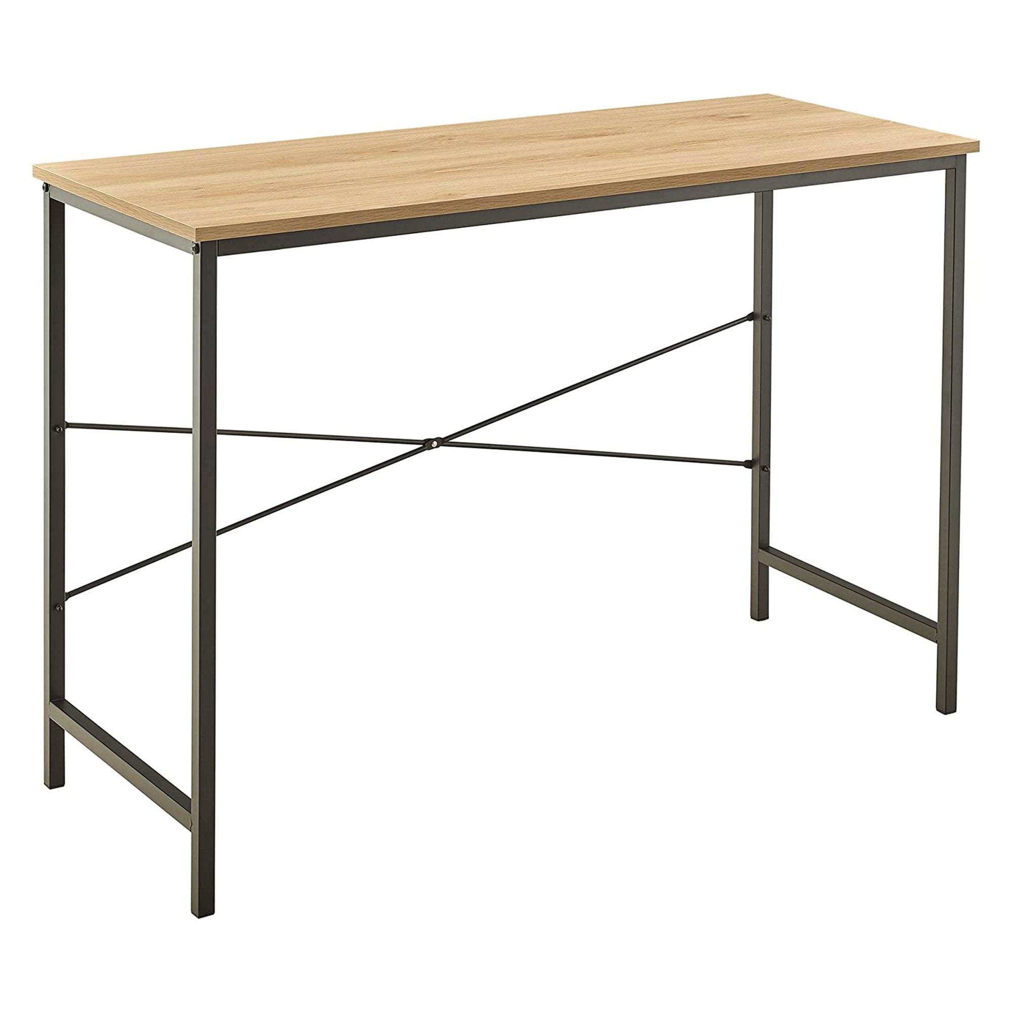 Sleek Tribeca Mixed Material Console Table with Storage