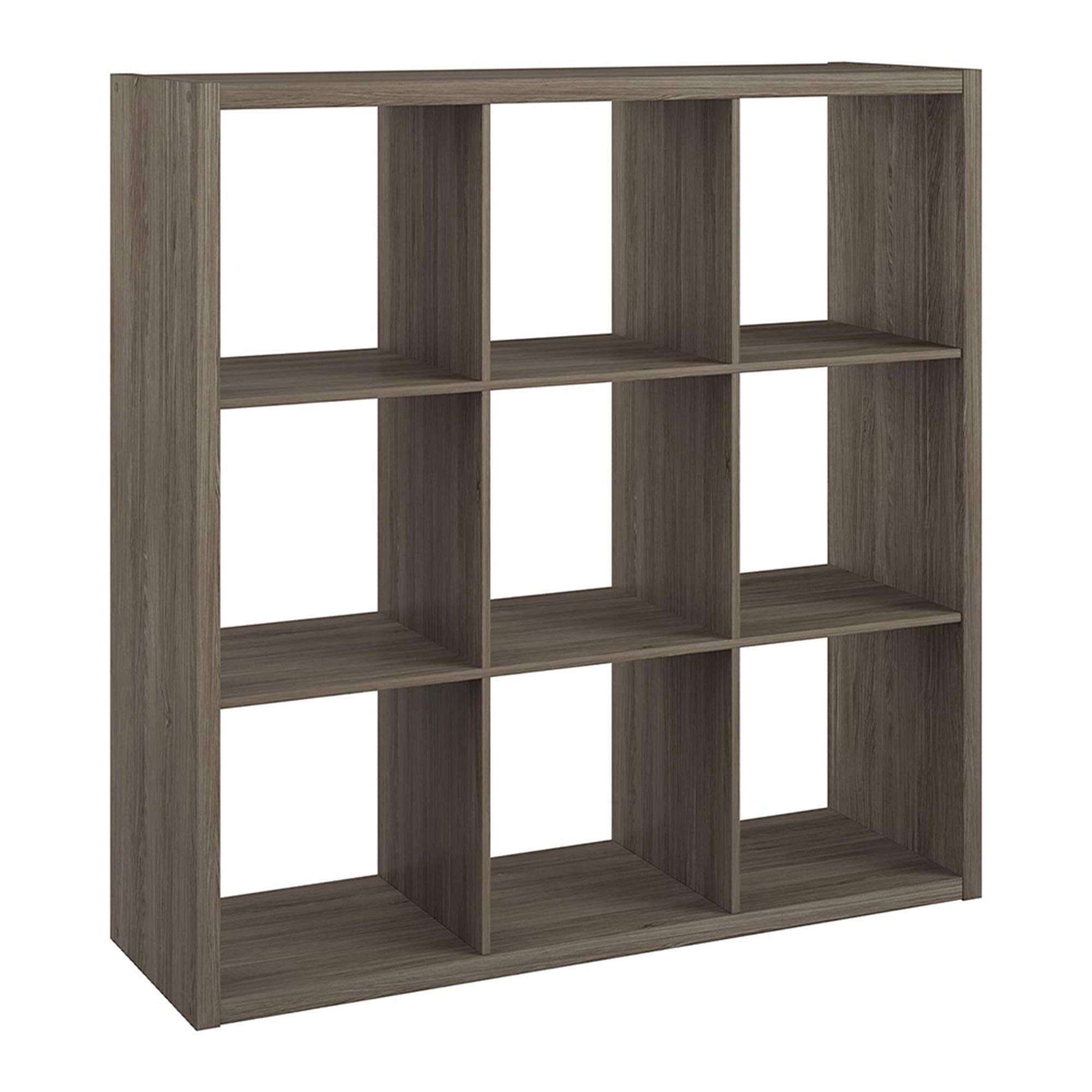 Graphite Gray Heavy Duty 9-Cube Storage Organizer for Kids and Toys