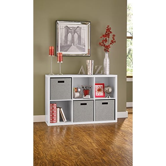 ClosetMaid 1109 6-Cube Storage Organizer, White