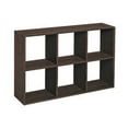 thumbnail image 1 of ClosetMaid® Mini 6-Cube Organizer, Espresso, 1 of 2