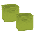 thumbnail image 1 of ClosetMaid Mini Fabric Drawer, Spring Green, 2pk, 1 of 3