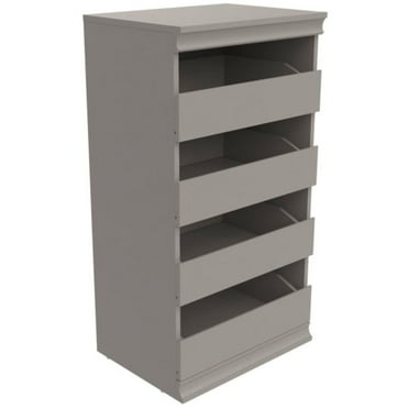 ClosetMaid Modular Stackable Closet, Gray