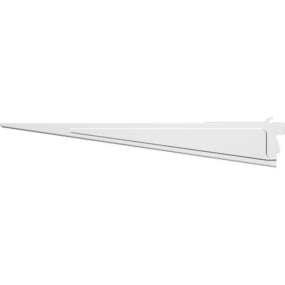 ClosetMaid ShelfTrack White Shelf Bracket - Pack of 6